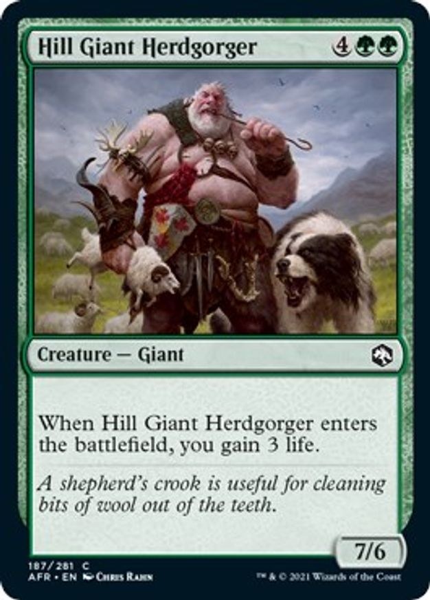 Hill Giant Herdgorger | 187 | Adventures in the Forgotten Realms