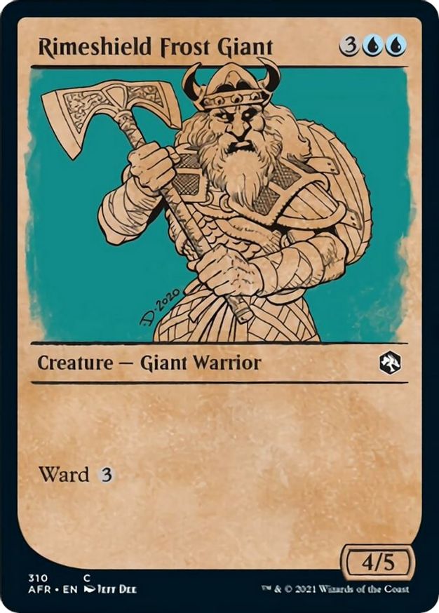 Rimeshield Frost Giant (Showcase) | 310 | Adventures in the Forgotten Realms