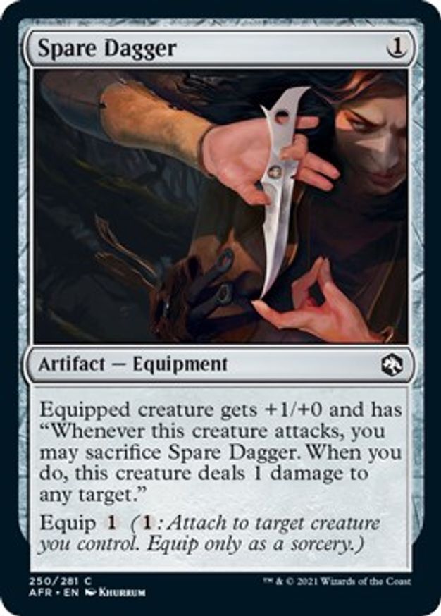 Spare Dagger | 250 | Adventures in the Forgotten Realms