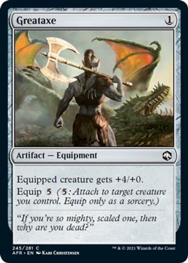 Greataxe | 245 | Adventures in the Forgotten Realms