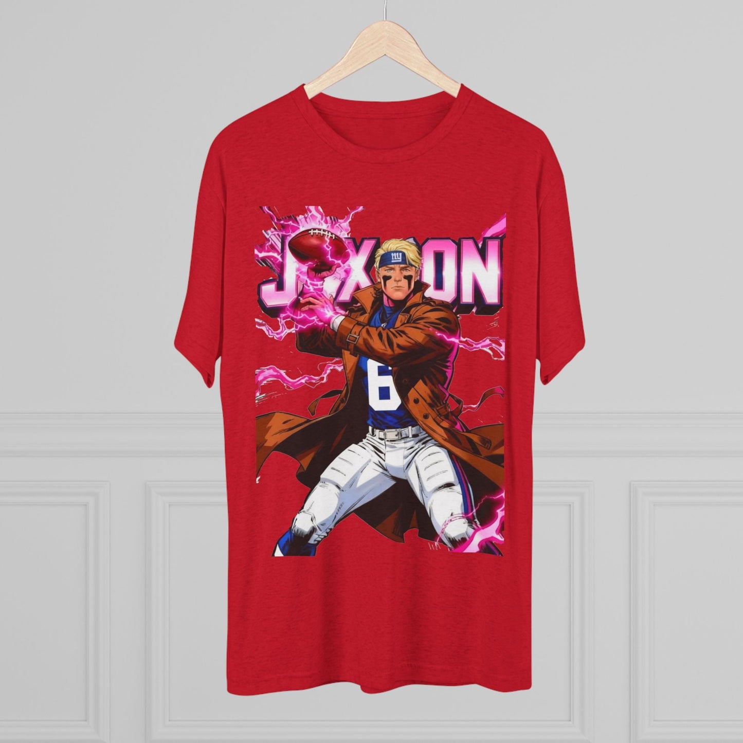 Jaxson Dart is Gambit -- Fantasy Football T‑Shirt — New York Giants X-Men Graphic Tee