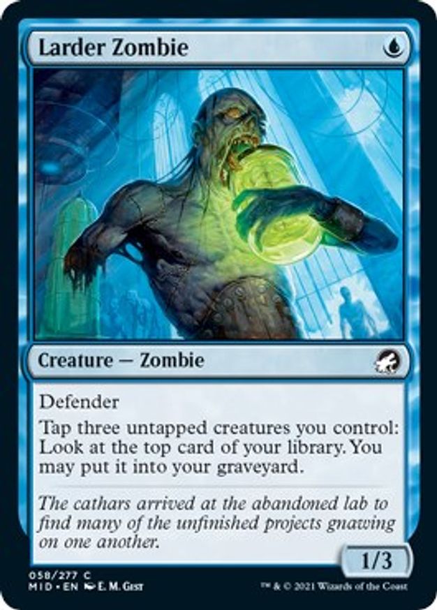 Larder Zombie | 58 | Innistrad: Midnight Hunt