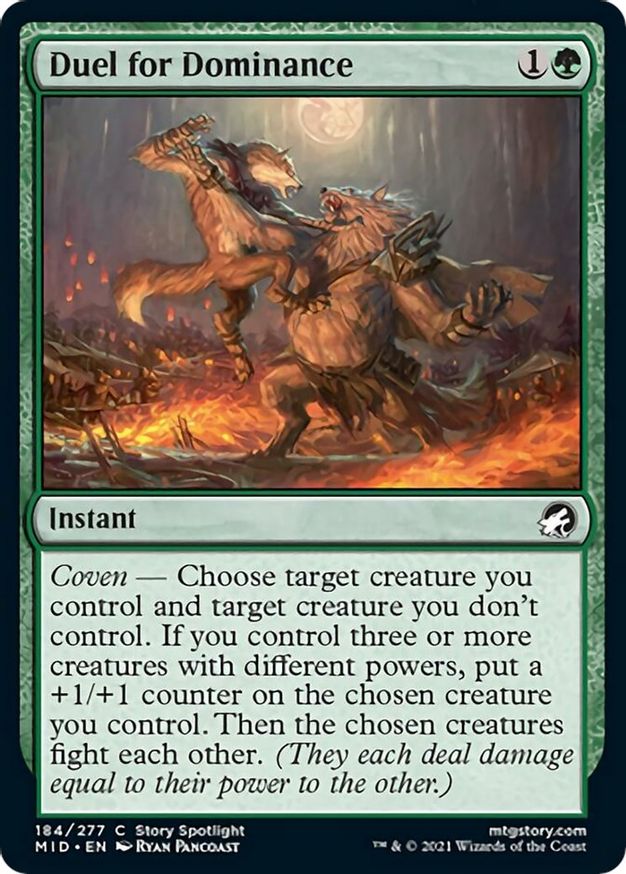Duel for Dominance | 184 | Innistrad: Midnight Hunt