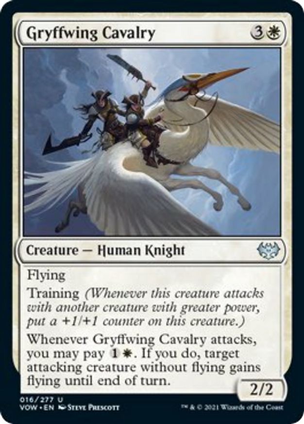 Gryffwing Cavalry | 16 | Innistrad: Crimson Vow