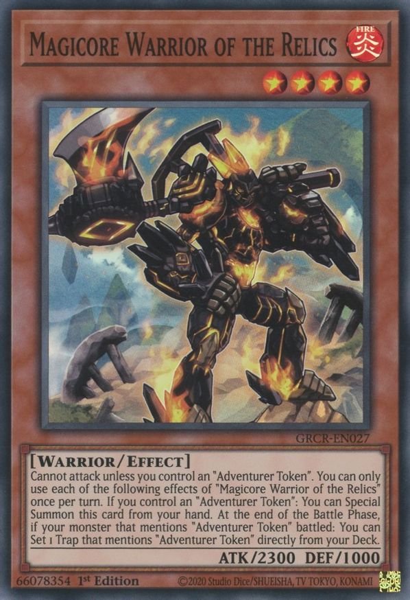 Magicore Warrior of the Relics | GRCR-EN027