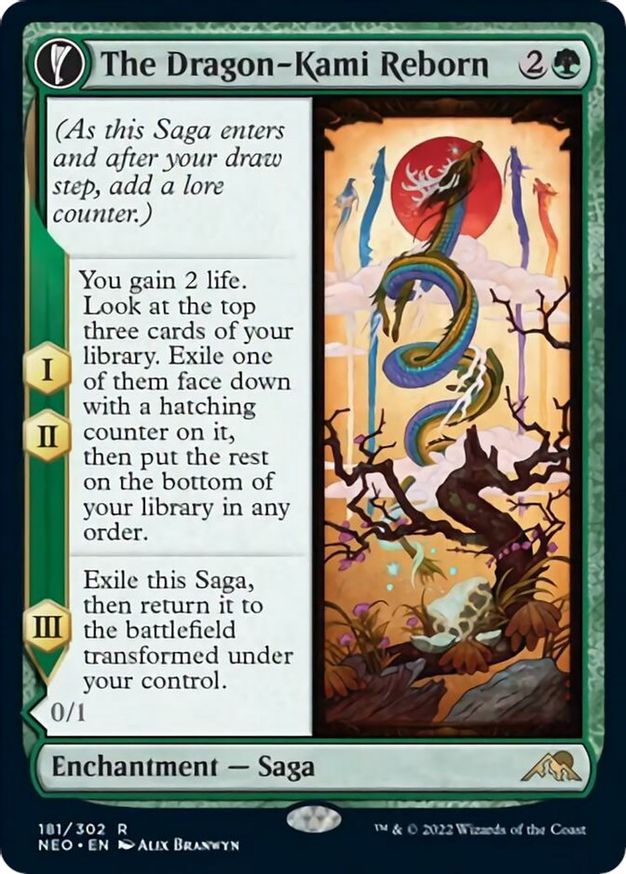 The Dragon-Kami Reborn | 181 | Kamigawa: Neon Dynasty