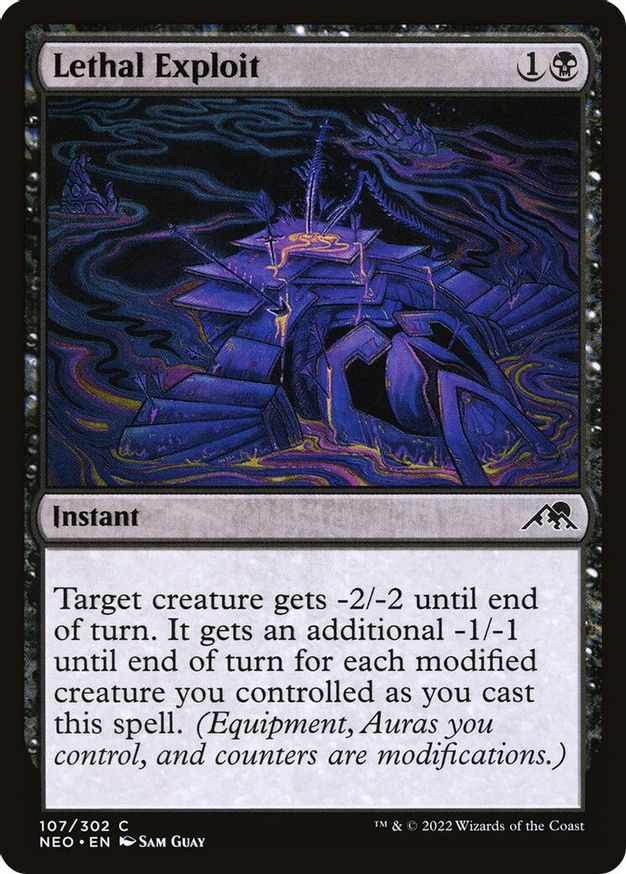 Lethal Exploit | 107 | Kamigawa: Neon Dynasty