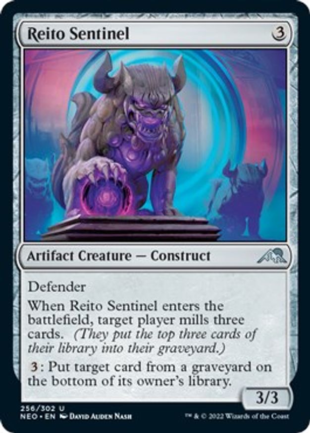 Reito Sentinel | 256 | Kamigawa: Neon Dynasty