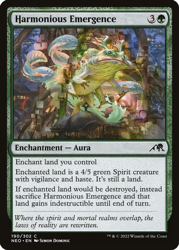 Harmonious Emergence | 190 | Kamigawa: Neon Dynasty