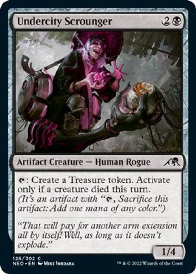 Undercity Scrounger | 126 | Kamigawa: Neon Dynasty