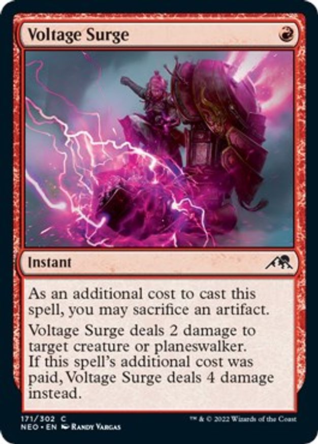 Voltage Surge | 171 | Kamigawa: Neon Dynasty