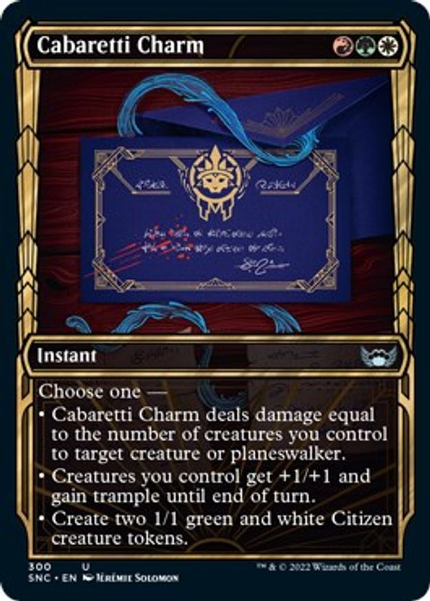 Cabaretti Charm (Showcase) | 300 | Streets of New Capenna