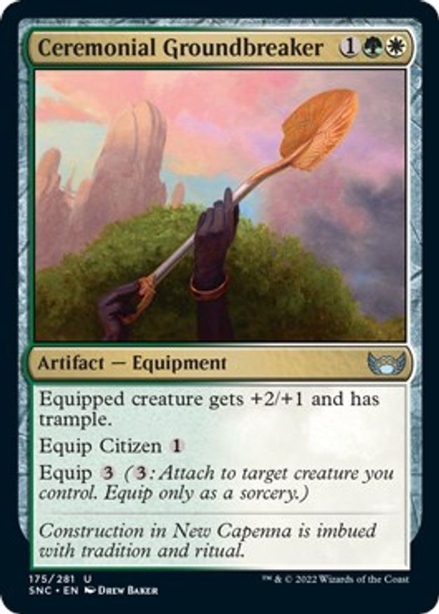 Ceremonial Groundbreaker | 175 | Streets of New Capenna