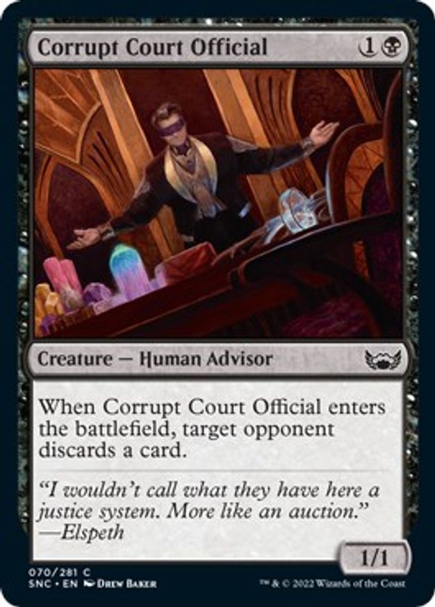 Corrupt Court Official | 70 | Streets of New Capenna