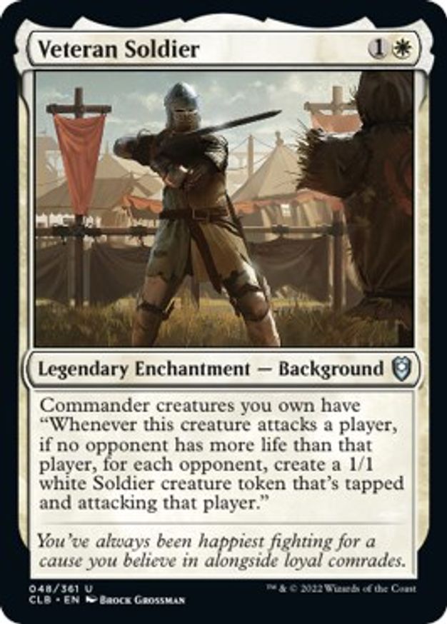 Veteran Soldier | 48 | Commander Legends: Battle for Baldur's Gate