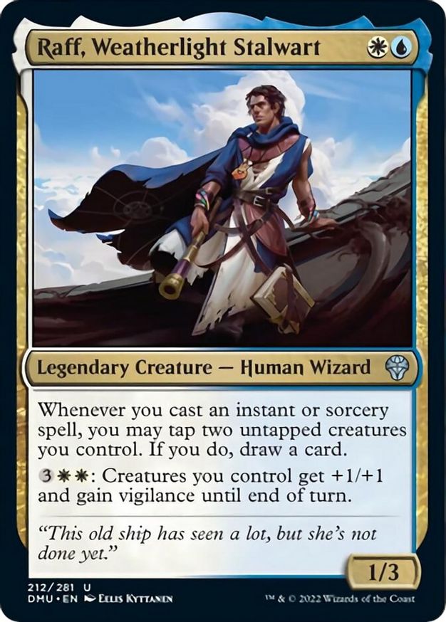 Raff, Weatherlight Stalwart | 212 | Dominaria United