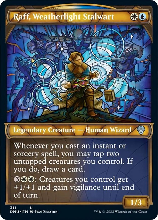 Raff, Weatherlight Stalwart (Showcase) | 311 | Dominaria United