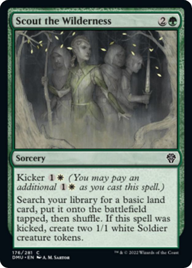Scout the Wilderness | 176 | Dominaria United