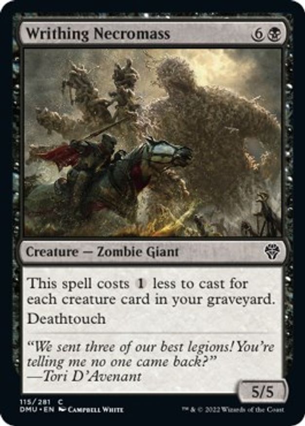 Writhing Necromass | 115 | Dominaria United