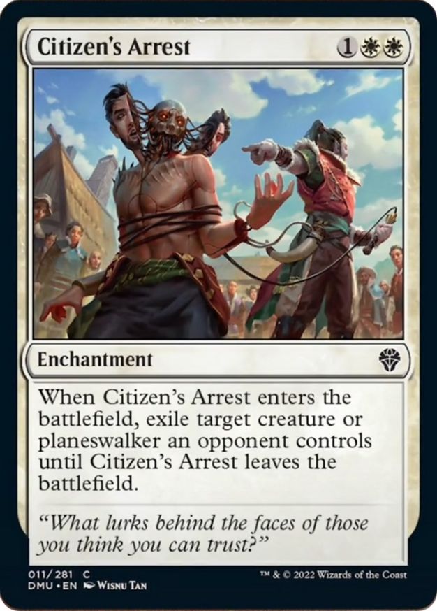 Citizen's Arrest | 11 | Dominaria United