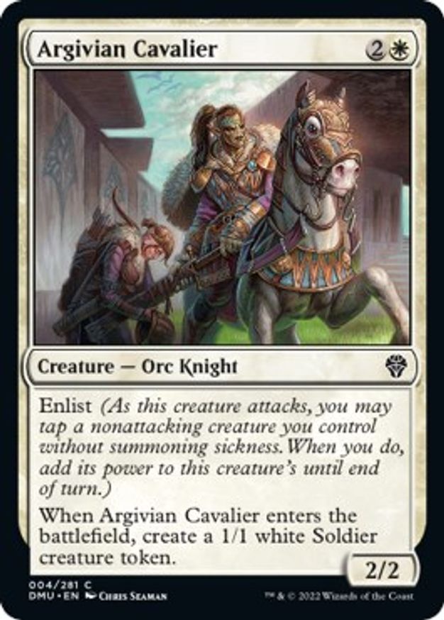Argivian Cavalier | 4 | Dominaria United