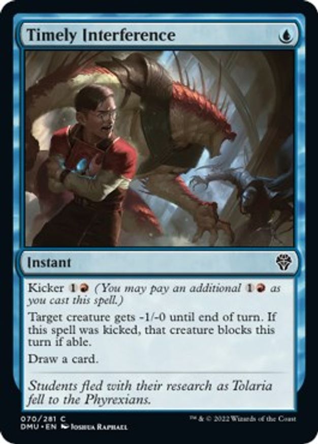 Timely Interference | 70 | Dominaria United