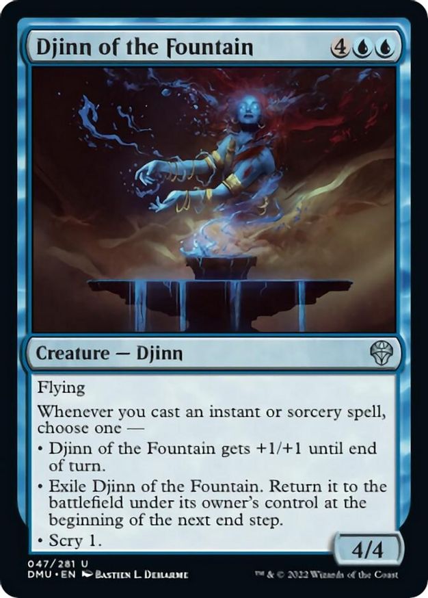 Djinn of the Fountain | 47 | Dominaria United