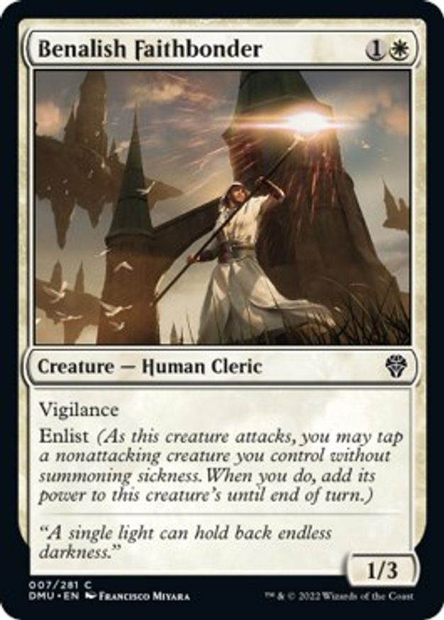 Benalish Faithbonder | 7 | Dominaria United