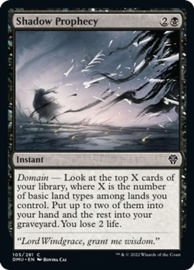 Shadow Prophecy | 105 | Dominaria United