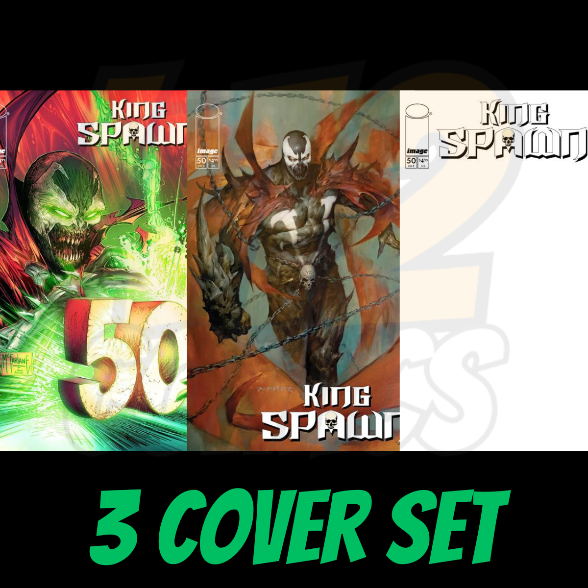 KING SPAWN #50 - 3 COVER SET (PRESALE 10/22/25)