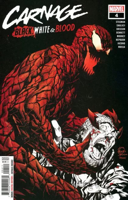 Carnage: Black, White & Blood #4A