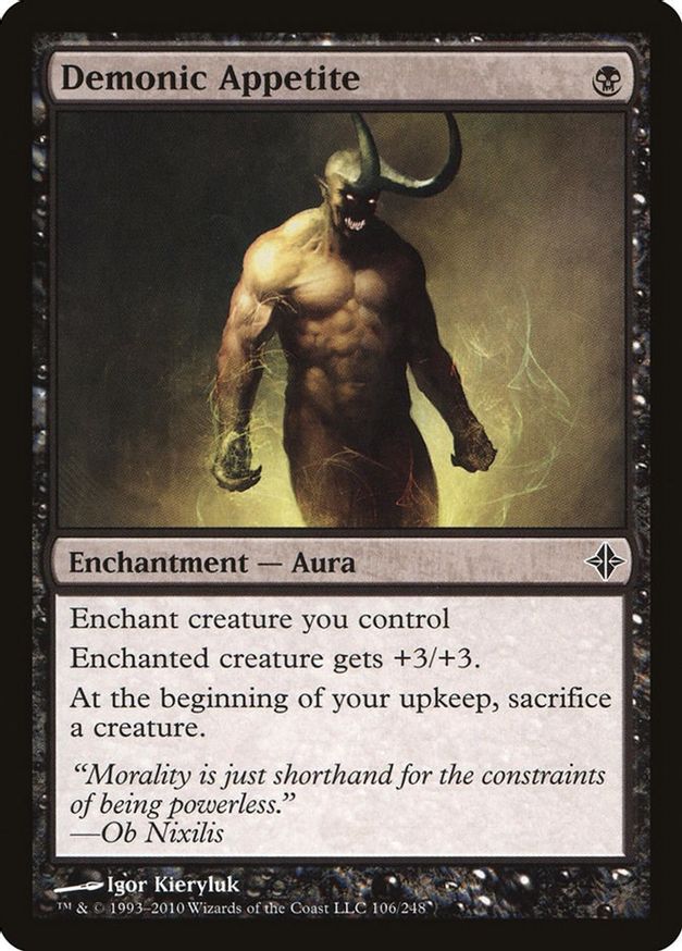 Demonic Appetite | 106 | Rise of the Eldrazi