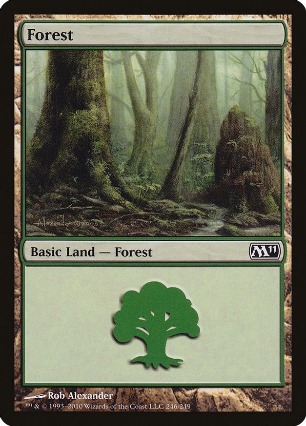 Forest (246) | Magic 2011 (M11)