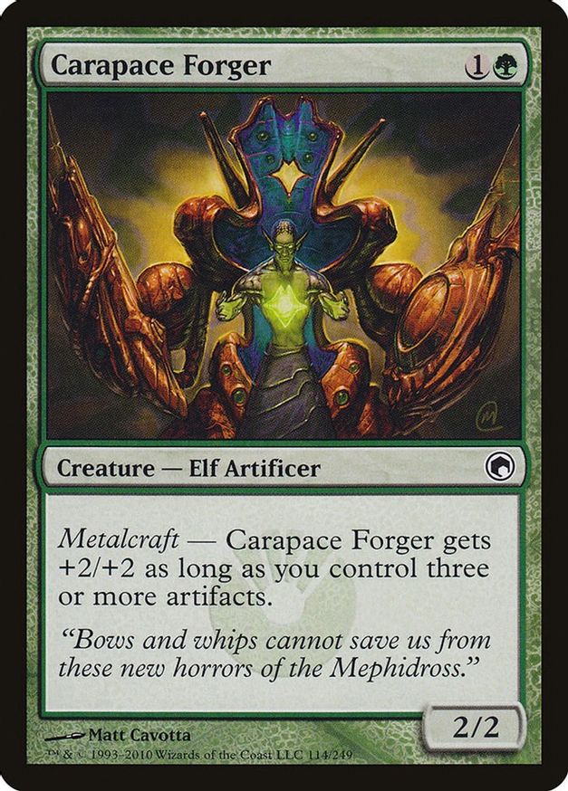 Carapace Forger | 114 | Scars of Mirrodin