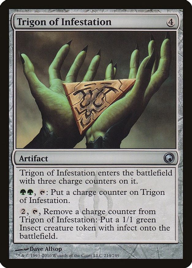 Trigon of Infestation | 214 | Scars of Mirrodin