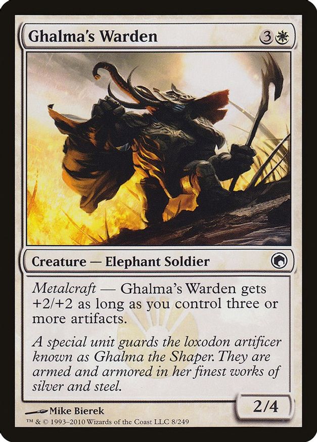 Ghalma's Warden | 8 | Scars of Mirrodin