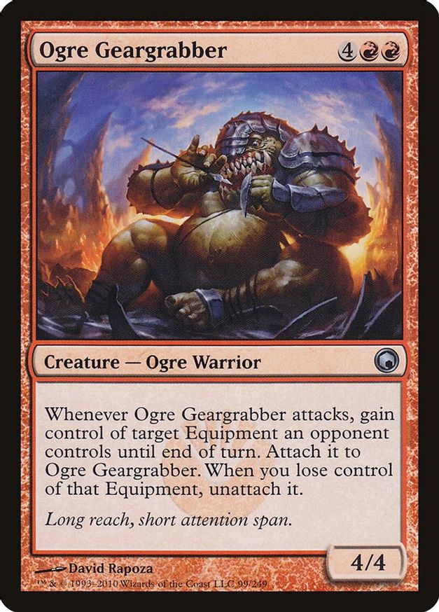 Ogre Geargrabber | 99 | Scars of Mirrodin