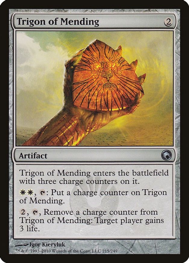 Trigon of Mending | 215 | Scars of Mirrodin