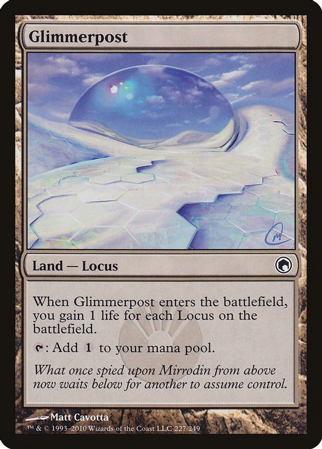 Glimmerpost | 227 | Scars of Mirrodin