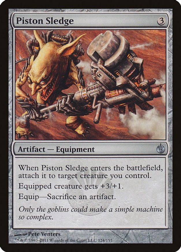 Piston Sledge | 124 | Mirrodin Besieged
