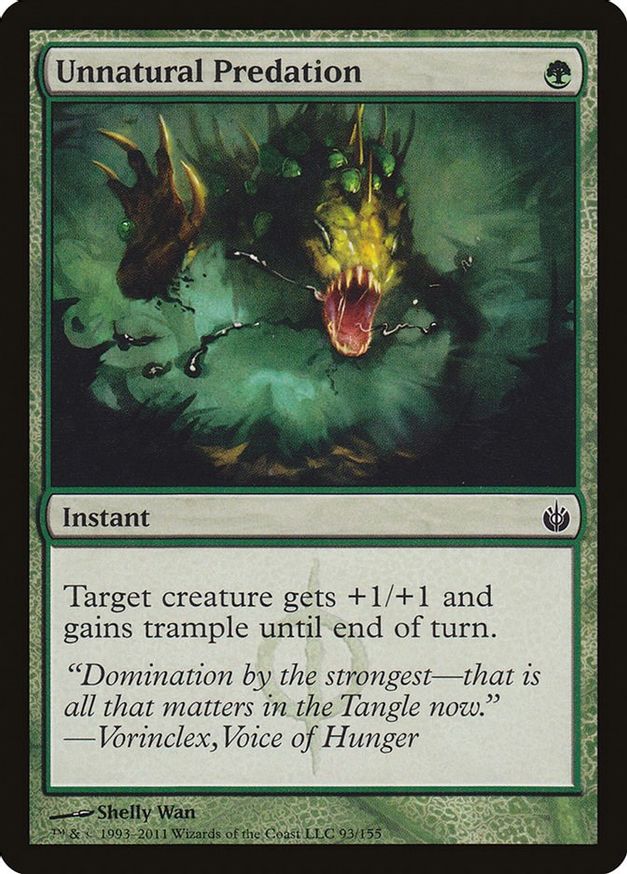 Unnatural Predation | 93 | Mirrodin Besieged