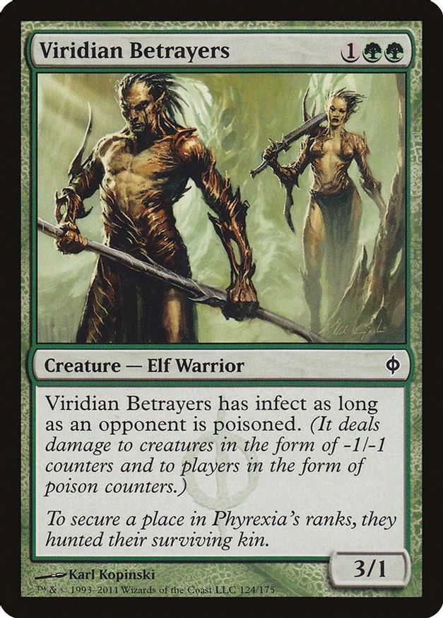 Viridian Betrayers | 124 | New Phyrexia