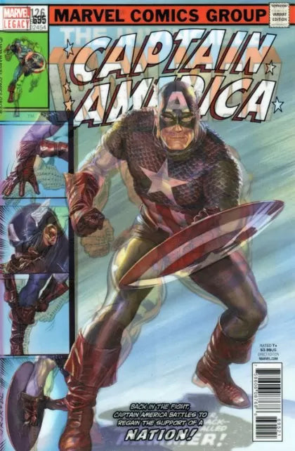 Captain America #695 Alex Ross Lenticular Variant