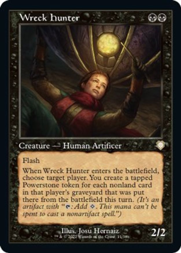 Wreck Hunter (Retro Frame) | 11 | Commander: The Brothers' War