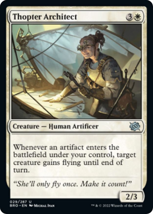 Thopter Architect | 29 | The Brothers' War