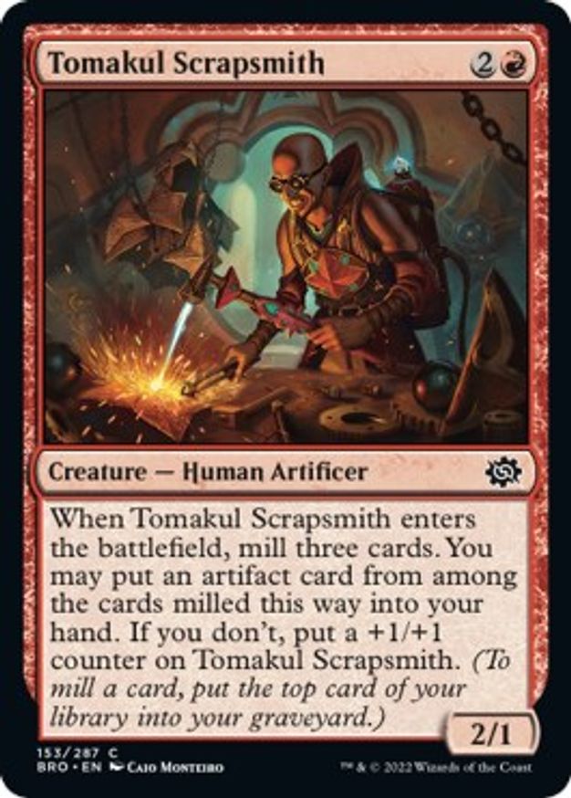 Tomakul Scrapsmith | 153 | The Brothers' War
