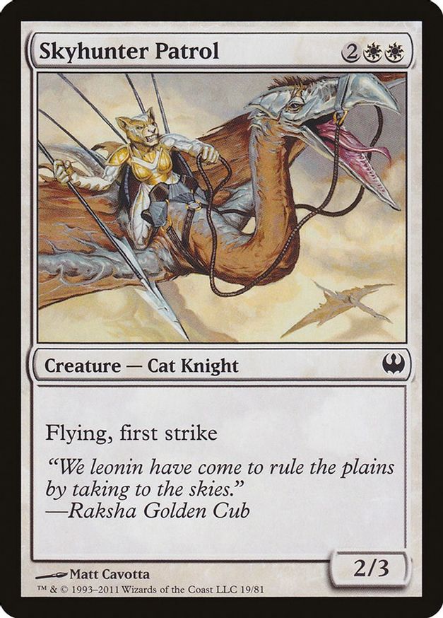 Skyhunter Patrol | 19 | Duel Decks: Knights vs. Dragons