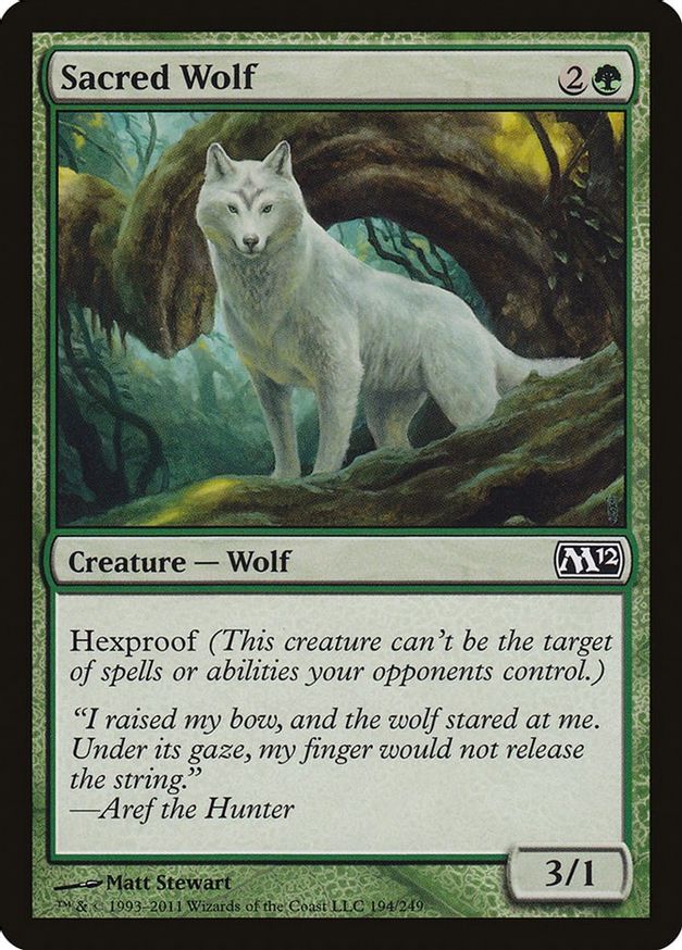Sacred Wolf | 194 | Magic 2012 (M12)