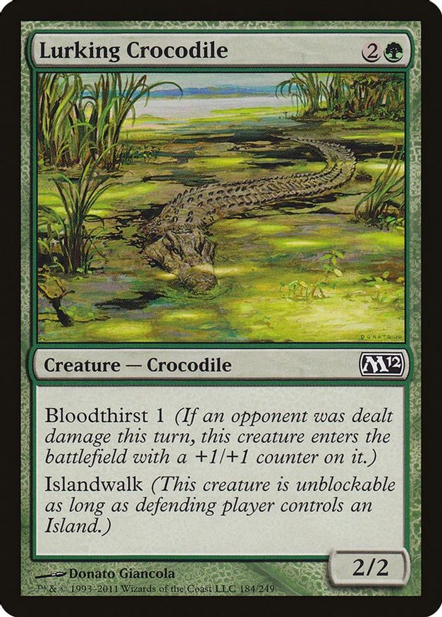 Lurking Crocodile | 184 | Magic 2012 (M12)