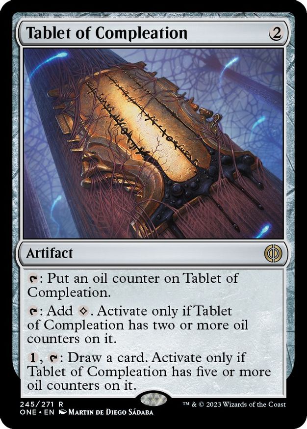 Tablet of Compleation | 245 | Phyrexia: All Will Be One